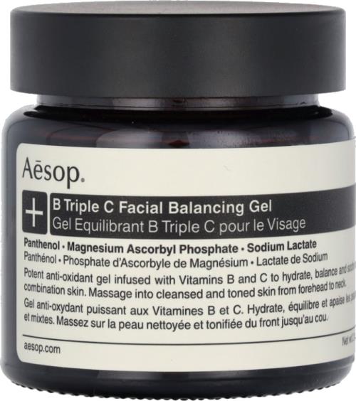 Aesop Hydratačný gél pre zjednotenú a žiarivú pleť B Triple C (Facial Balancing Gél) 60 ml
