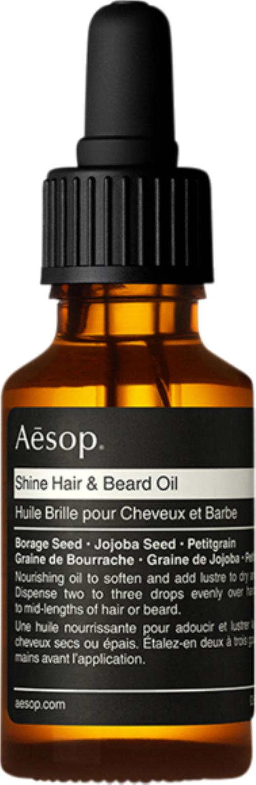 Aesop Vyživujúci olej pre vlasy aj fúzy Shine Hair and Beard Oil 25 ml