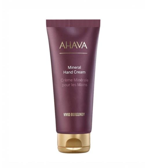 AHAVA Minerálny krém na ruky Vivid Burgundy (Hand Cream) 100 ml
