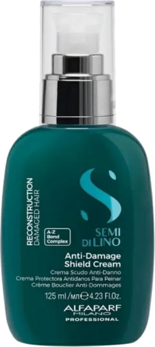 Alfaparf Milano Ochranný krém pre poškodené a oslabené vlasy Semi Di Lino Reconstruction (Anti-Damage Shield Cream) 125 ml