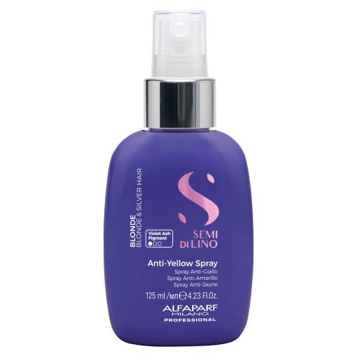 Alfaparf Milano Sprej neutralizujúce žlté tóny Semi Di Lino Blonde (Anti-Yellow Spray) 125 ml