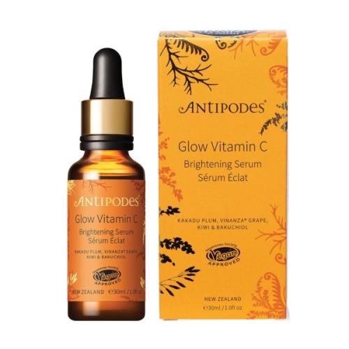 Antipodes Rozjasňujúce pleťové sérum Glow Vitamín C (Brightening Serum) 30 ml