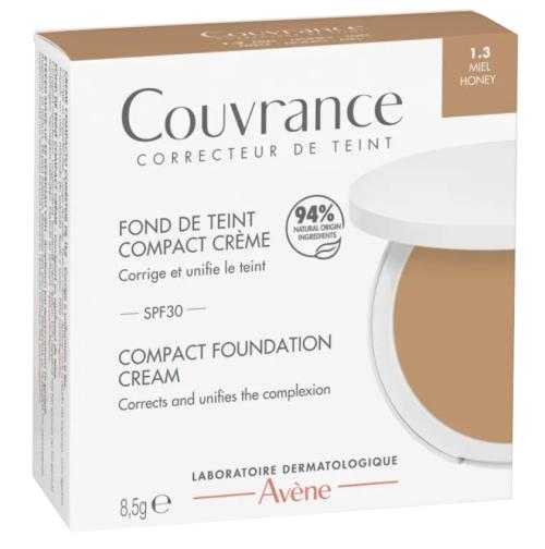 Avène Kompaktný krémový make-up SPF 30 odtieň 1.3 Honey 8,5 g