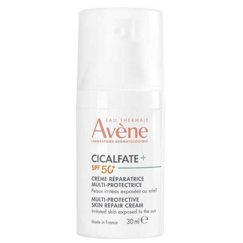 Avène Obnovujúci ochranný krém SPF 50 + Cicalfate + (Multi-Protective Skin Repair Cream) 30 ml