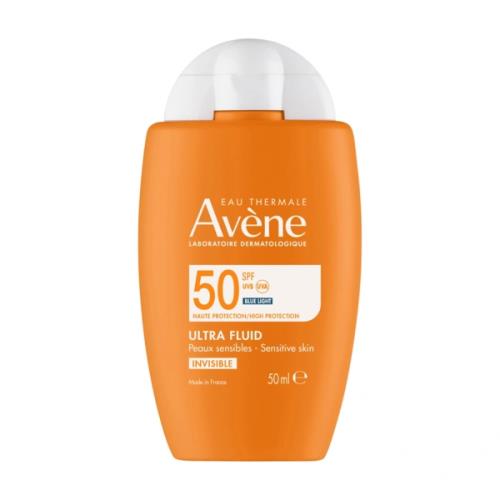 Avène Ochranný fluid pre citlivú pleť SPF 50 Invisible (Ultra Fluid) 50 ml