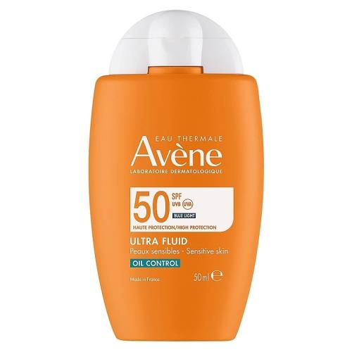 Avène Ochranný fluid pre mastnú pleť SPF 50 Oil Control (Ultra Fluid) 50 ml