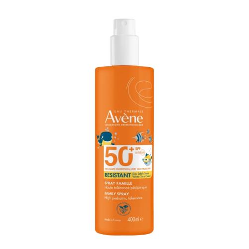 Avène Opaľovací sprej pre celú rodinu SPF 50+ (Family Spray) 400 ml