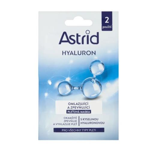 Astrid Omladzujúca a spevňujúca pleťová maska Hyaluron 2 x 8 ml