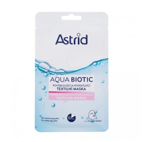 Astrid Povzbudzujúca a hydratujúca textilná maska Aqua Biotic 20 ml