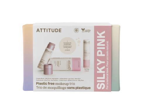 Attitude Darčeková sada dekoratívnej kozmetiky Oceanly Silky Pink