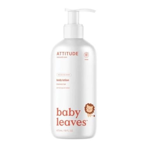 Attitude Detské telové mlieko s vôňou hruškovej šťavy Baby Leaves (Body Lotion) 473 ml