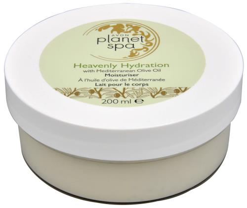 Avon Hydratačný telový krém s olivovým olejom Planet Spa (Moisturiser Heavenly Hydration with Mediterranean Olive Oil) 200 ml