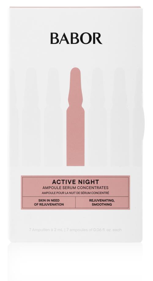 Babor Nočná ampulka pre obnovu pleti Active Night (Ampoule Concentrates) 7 x 2 ml