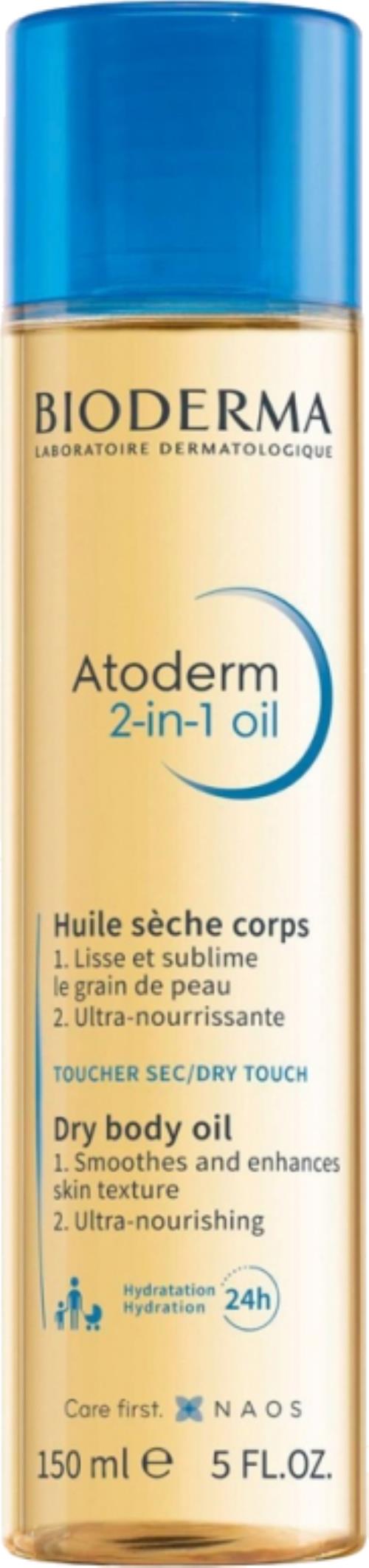 Bioderma Suchý telový olej Atoderm 2v1 Oil (Dry Body Oil) 150 ml