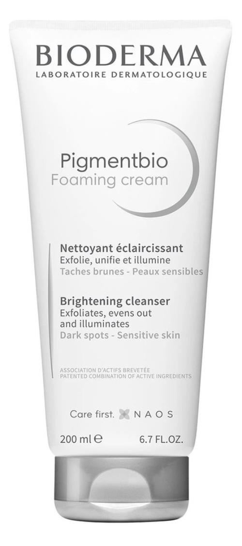 Bioderma Čistiaci krém proti tmavým škvrnám Pigmentbio Foaming Cream (Brightening Cleanser) 200 ml