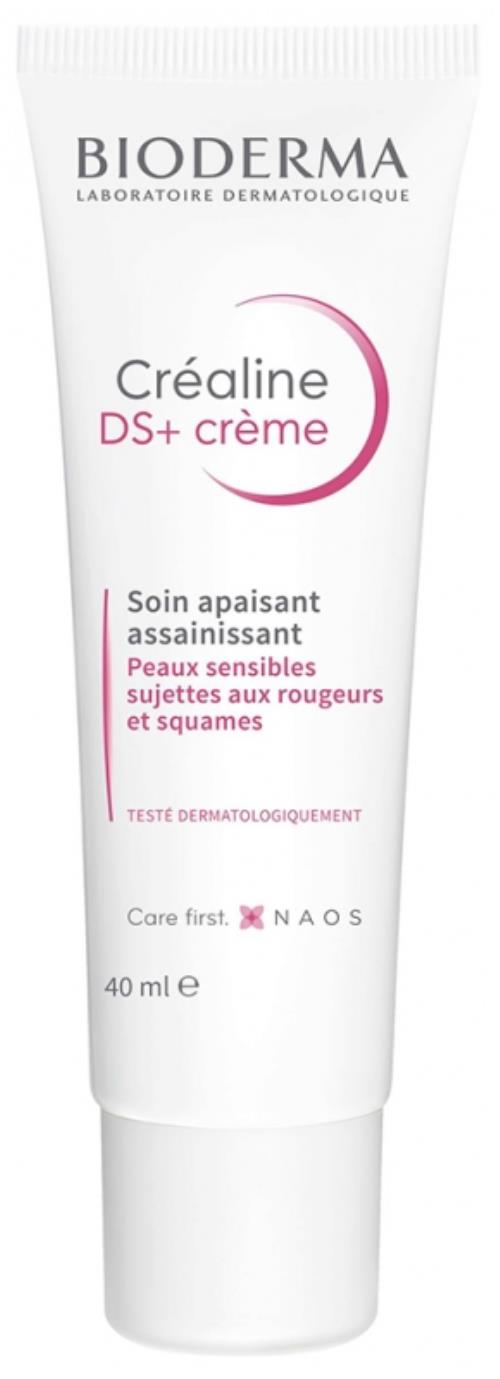 Bioderma Čistiaci a upokojujúci krém Crealine DS+ (Cleansing and Soothing Cream) 40 ml
