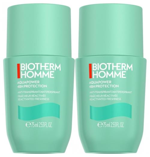 Biotherm Súprava guličkových antiperspirantov Homme Aquapower