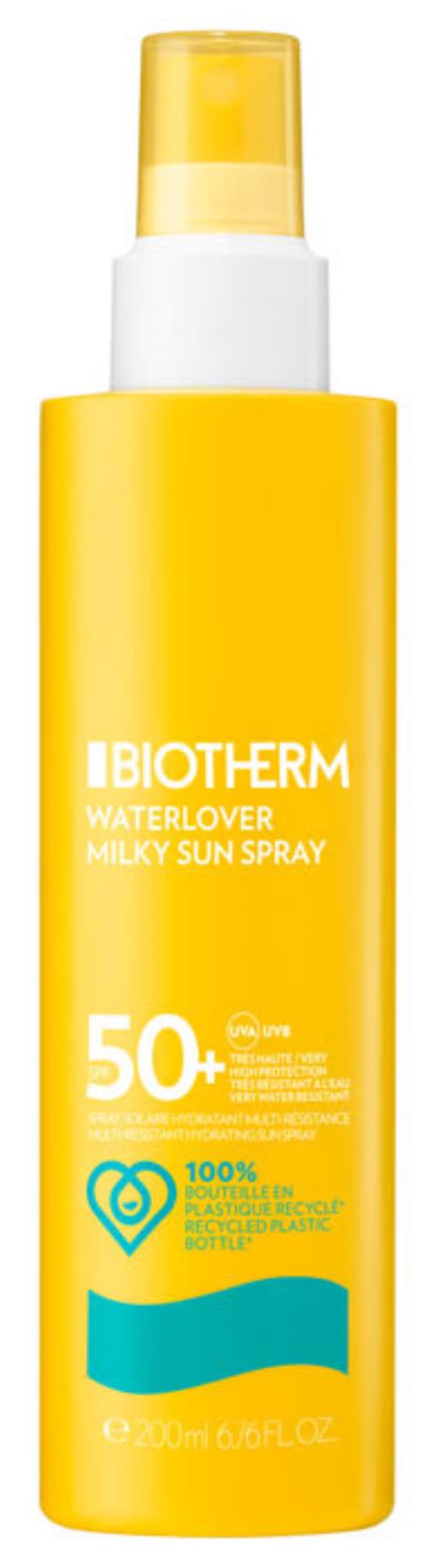 Biotherm Sprej na opaľovanie SPF 50+ Waterlover (Milky Sun Spray) 200 ml