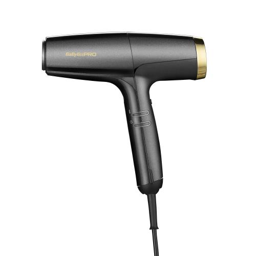 BaByliss PRO Profesionálny vysokorýchlostný fén na vlasy Falco Grey & Gold BAB8550E