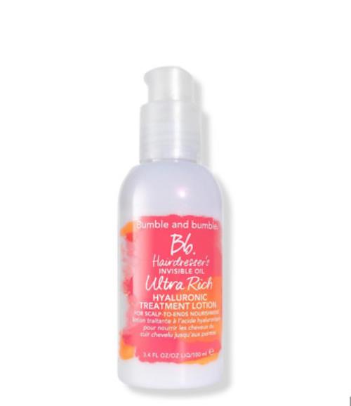 Bumble and bumble Ošetrujúce mlieko pre suché až veľmi suché vlasy Hairdresser`s Invisible Oil (Ultra Rich Hyaluronic Treatment Lotion) 100 ml