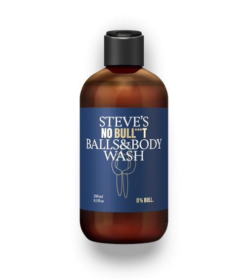 Steve's Stevov sprchový gél na intímne partie a celé telo (Balls & Body Wash) 250 ml