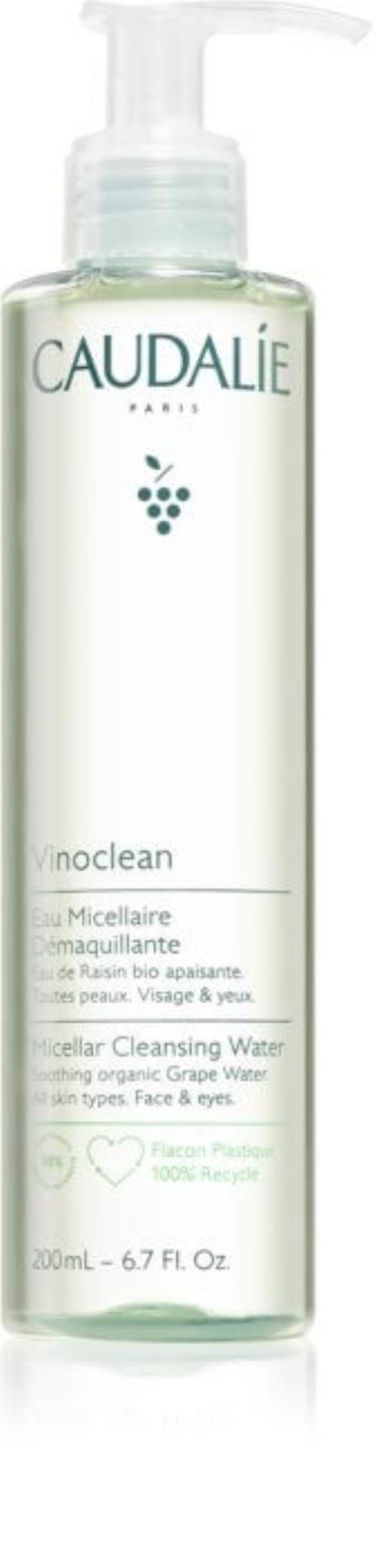 Caudalie Micelárna čistiaca voda na tvár a oči Vinoclean (Micellar Cleansing Water) 200 ml
