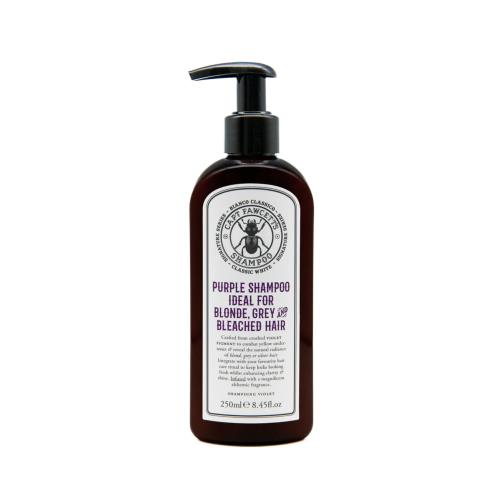 Captain Fawcett Tónovací šampón pre šedé a biele vlasy (Purple Shampoo) 250 ml