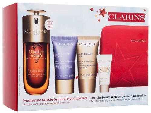 Clarins Darčeková sada Double Serum & Nutri-Lumiére Collection