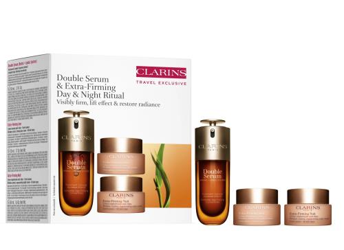 Clarins Darčeková sada Double Serum & Extra-Firming Day & Night Ritual