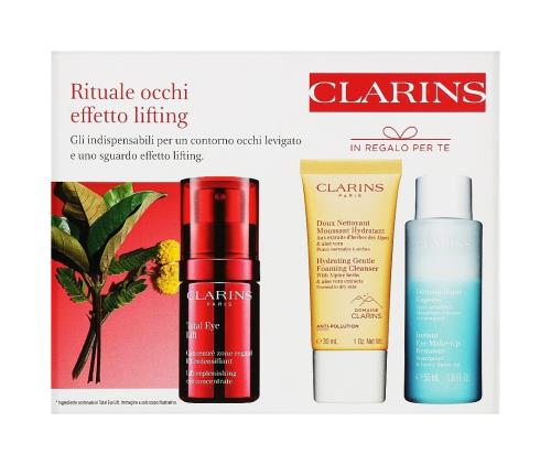 Clarins Darčeková sada očnej a pleťovej starostlivosti Total Eye Lift