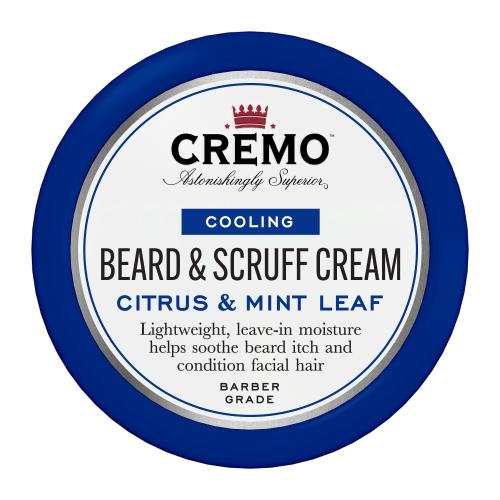 Cremo Chladivý krém na fúzy Citrus & Mint Leaf (Cooling Beard & Scruff Cream) 113 g