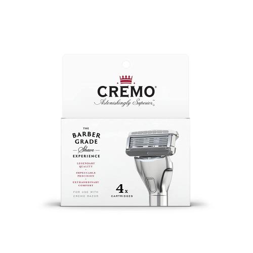 Cremo Náhradná hlavica The Barber Grade 4 ks