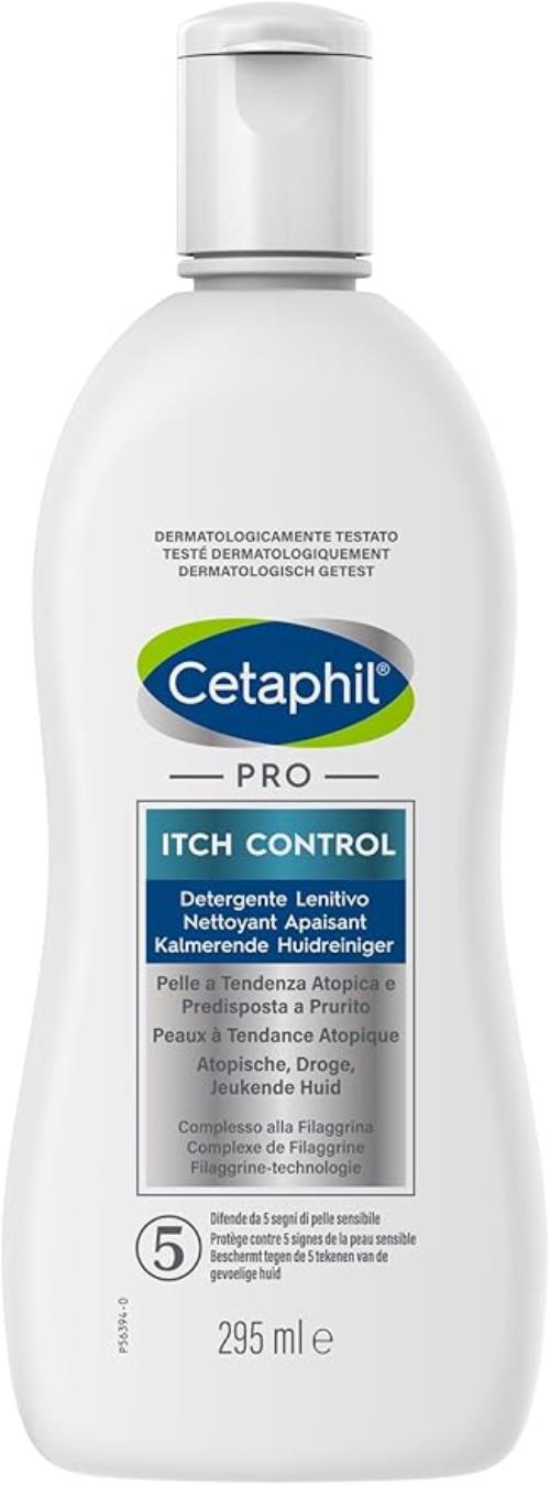 Cetaphil Upokojujúca čistiaca emulzia PRO Itch Control (Soothing Cleanser Body) 295 ml