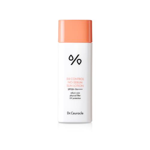 Dr.Ceuracle Pleťové mlieko na opaľovanie pre mastnú a problematickú pleť SPF 50 5a Control No-Sebum (Sun Lotion) 50 ml