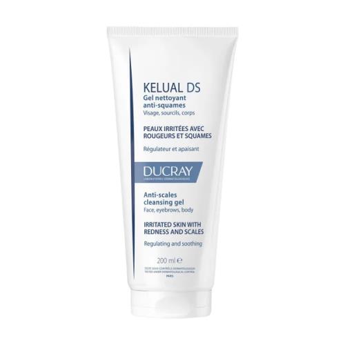 Ducray Čistiaci gél pre podráždenú pokožku Kelual DS (Anti-Scales Cleansing Gél) 200 ml