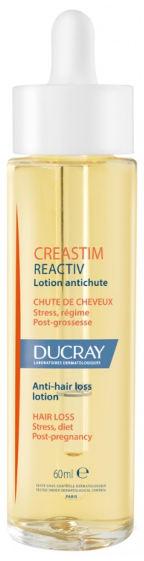 Ducray Starostlivosť proti vypadávaniu vlasov Creastim Reactiv Lotion Antichute (Anti-Hair Loss Lotion) 60 ml