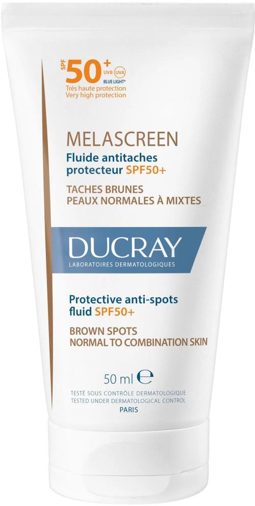 Ducray Ochranný fluid proti pigmentovým škvrnám SPF 50+ Melascreen (Protective Anti-Spots Fluid) 50 ml