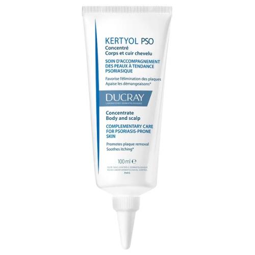 Ducray Lokálna starostlivosť pre pokožku so sklonom k lupienke Kertyol PSO (Body and Scalp Concentrate) 100 ml