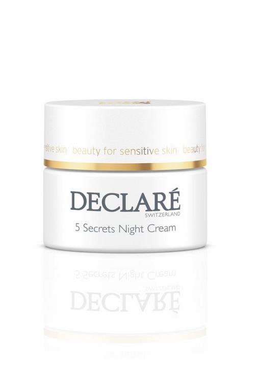DECLARÉ Nočný regeneračný krém Stress Balance (5 Secret s Night Cream) 50 ml