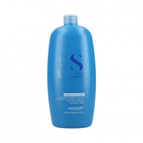 Alfaparf Milano Hydratačný umývací kondicionér pre kučeravé a vlnité vlasy Semi di Lino Curl (Hydrating Co-Wash Conditioner) 200 ml