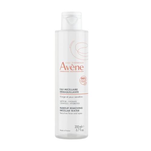 Avène Odličovacia micelárna voda na normálnu a zmiešanú citlivú pleť (Make-up Removing Micellar Water) 200 ml