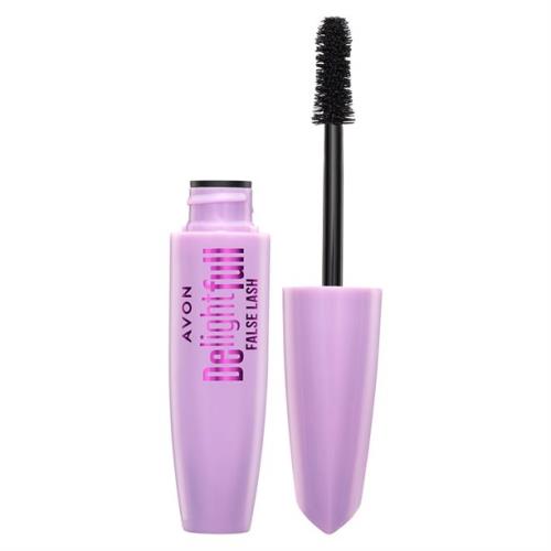 Avon Zhusťujúca predlžujúca riasenka Delightfull 10 ml Blackest Black