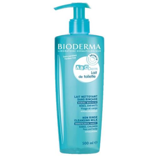 Bioderma Detské čistiace mlieko ABCDerm (Non Rinse Cleansing Milk) 500 ml