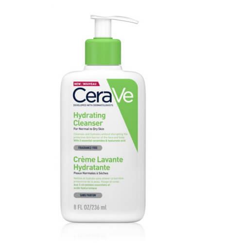 CeraVe Čistiaca emulzia s hydratačným účinkom (Hydrating Cleanser) 473 ml