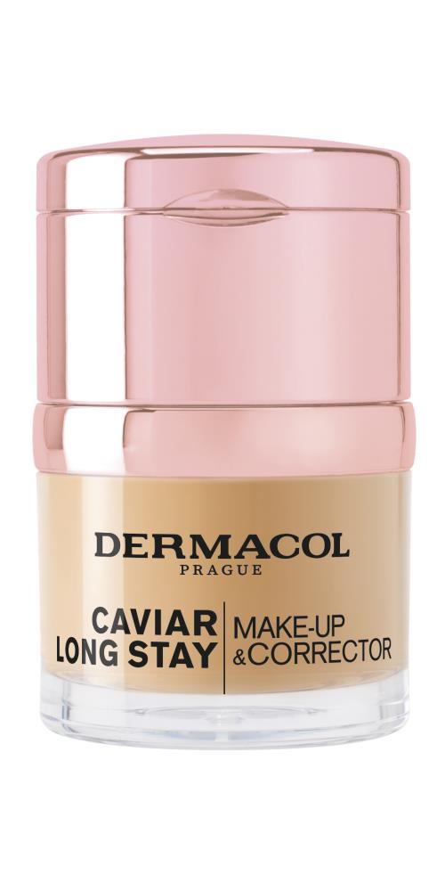 Dermacol Dlhotrvajúci make-up s výťažkami z kaviáru a zdokonaľovací korektor (Caviar Long Stay Make-Up & Corrector) 30 ml 2 Fair