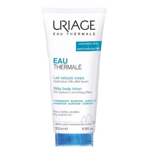 Uriage Hodvábne telové mlieko pre suchú a citlivú pokožku Eau Thermale (Silky Body Lotion) 50 ml