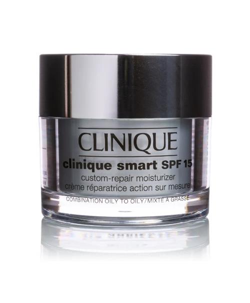 Clinique Hydratačný omladzujúci krém pre zmiešanú a mastnú pleť SPF 15 Clinique Smart (Custom- Repair Moisturizer Combination Oily) 50 ml