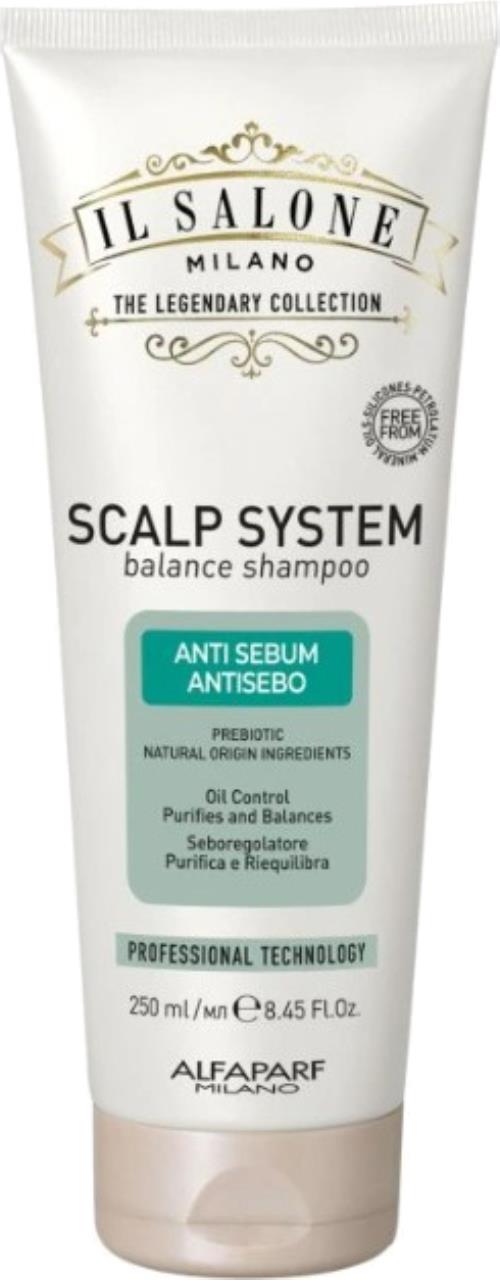 Alfaparf Milano Šampón pre mastnú pokožku hlavy Scalp System (Balance Shampoo) 250 ml