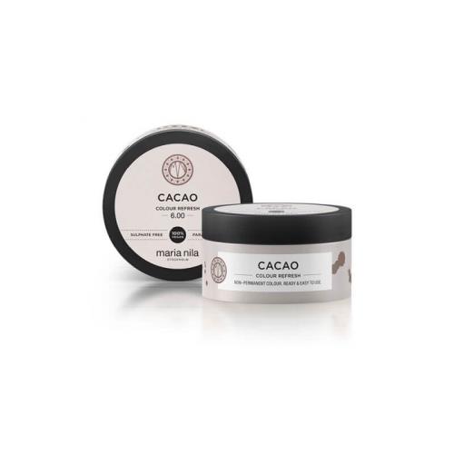 Maria Nila Jemná vyživujúca maska bez permanentných farebných pigmentov 6.00 Cacao (Colour Refresh Mask) 750 ml