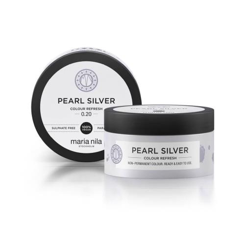 Maria Nila Jemná vyživujúca maska bez permanentných farebných pigmentov 0.20 Pearl Silver (Colour Refresh Mask) 100 ml